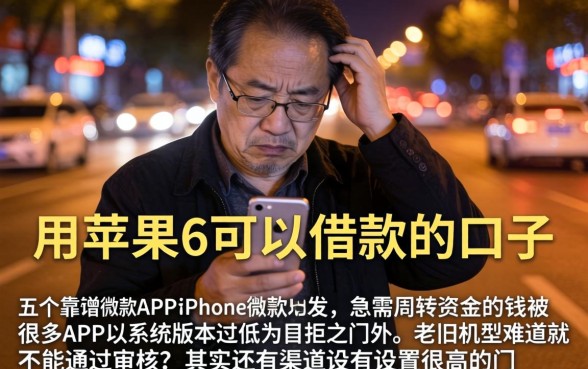 用苹果6可以借款的口子，详细阐述五个靠谱的借款app