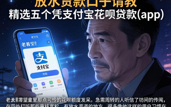 放水的贷款口子请教，精选五个凭支付宝花呗贷款的app