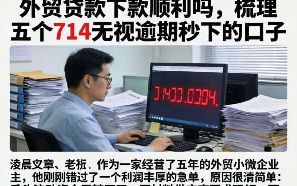 外贸贷款下款顺利吗，梳理五个714无视逾期秒下的口子