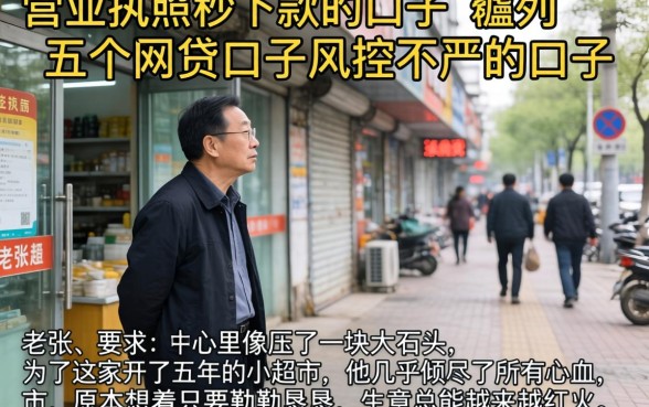 营业执照秒下款的口子，胪列五个网贷口子风控不严的口子