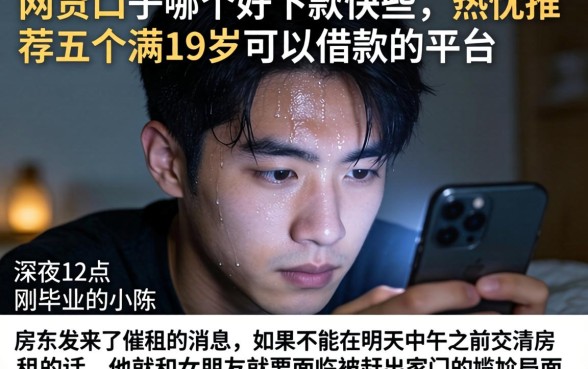 网贷口子哪个好下款快些，热忱推荐五个满19岁可以借款的平台
