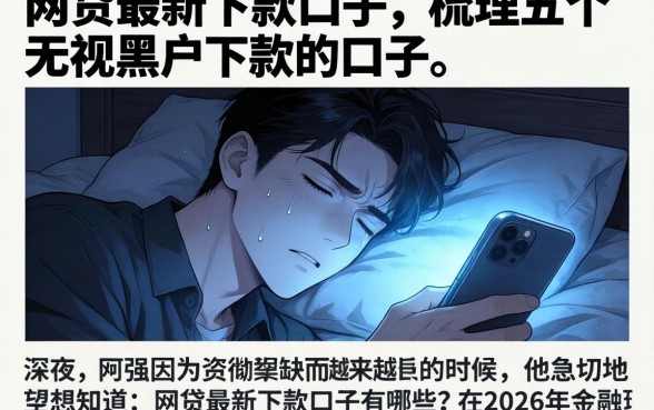 网贷最新下款口子，梳理五个无视黑户下款的口子
