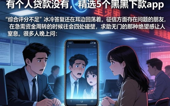 有个人贷款的没有，精选5个黑户下款app
