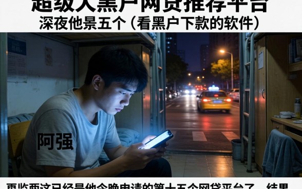 超级大黑户网贷推荐平台，详尽说明五个不看黑户下款的软件