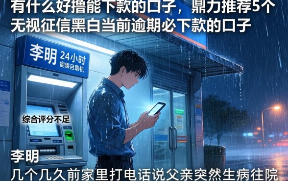 有什么好撸能下款的口子，鼎力推荐5个无视征信黑户当前逾期必下款的口子