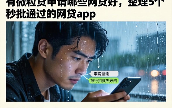 有微粒贷申请哪些网贷好,整理5个秒批通过的网贷app