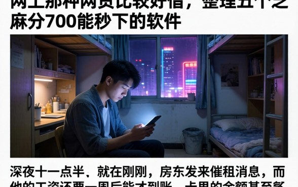 网上那种网贷比较好借，整理五个芝麻分700能秒下的软件