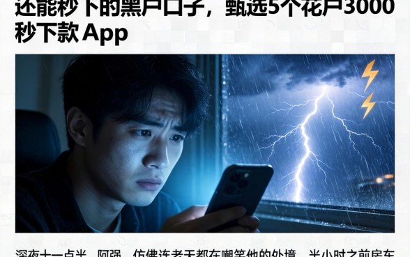 还能秒下的黑户口子，甄选5个花户3000秒下款app