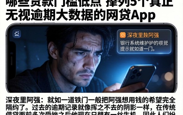 哪些贷款门槛低点，罗列5个真正无视逾期大数据的网贷app