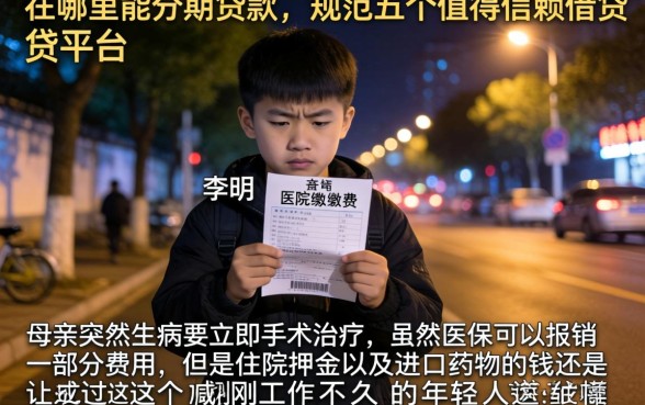 在哪里能分期贷款，规整五个值得信赖的借贷平台