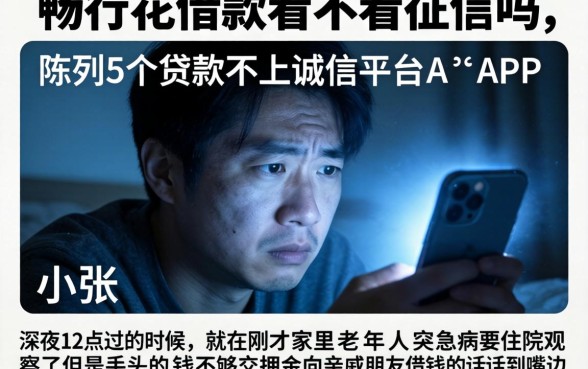 畅行花借款看不看征信吗，陈列5个贷款不上诚信平台的app