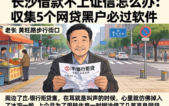 长沙借款不上征信怎么办，归集5个网贷黑户必过软件