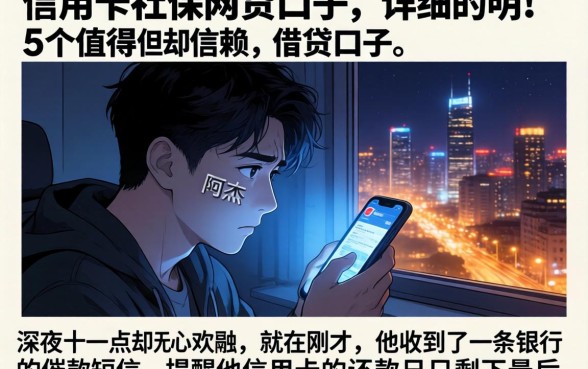信用卡社保网贷的口子，详尽说明5个值得信赖的借贷口子