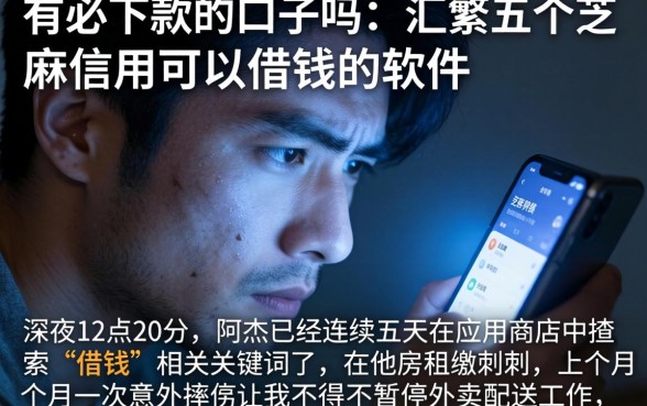 有必下款的口子吗，汇整五个芝麻信用可以借钱的软件
