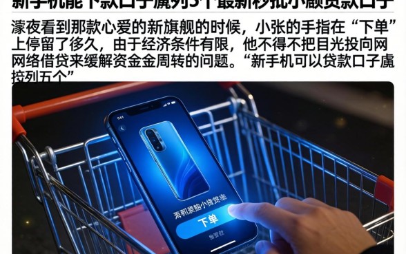 新手机能下款的口子,胪列5个最新秒批小额贷款口子