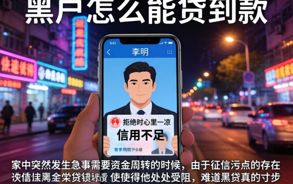 黑户怎么能贷到款，概览五个手机和身份证快速借钱软件