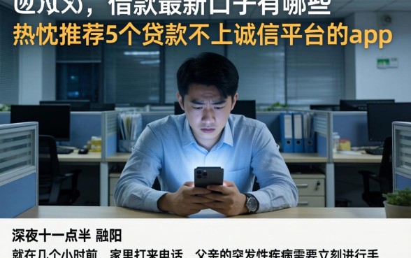 借款最新口子有哪些，热忱推荐5个贷款不上诚信平台的app