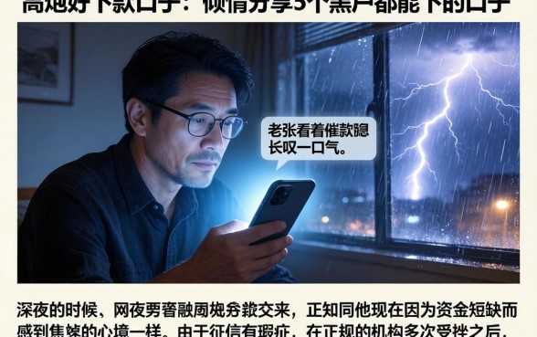 高炮好下款的口子，倾情分享5个黑户都能下的口子