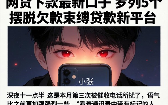 网贷下款的最新口子，罗列5个摆脱欠款束缚贷款新平台
