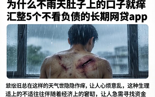 为什么下雨天肚子上的口子就痒，汇整5个不看负债的长期网贷app