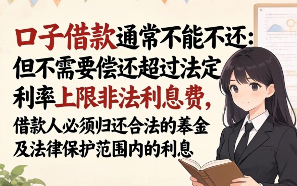 小口子借款可以不还吗 小口子借款可以不还吗