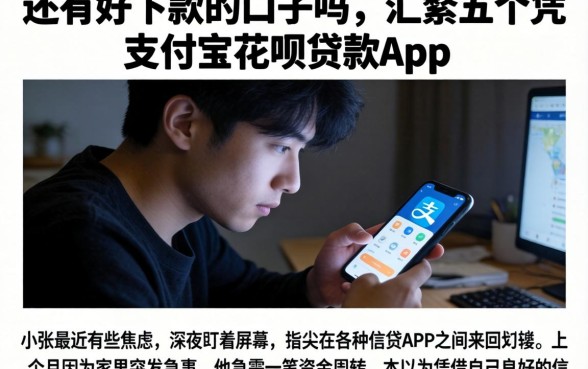 还有好下款的口子吗,汇整五个凭支付宝花呗贷款的app