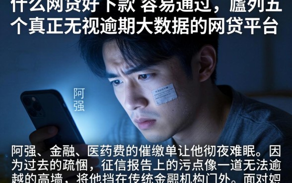 什么网贷好下款 容易通过，胪列五个真正无视逾期大数据的网贷平台