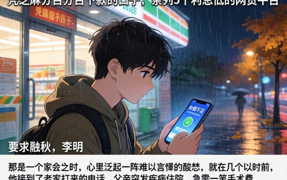 凭芝麻分百分百下款的口子，条列5个利息低的网贷平台
