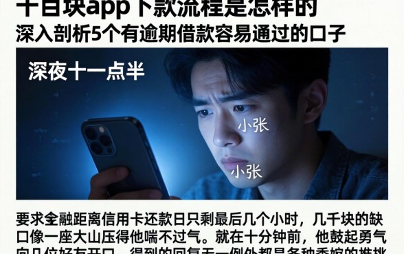 千百块app下款流程是怎样的,深入剖析5个有逾期借款容易通过的口子