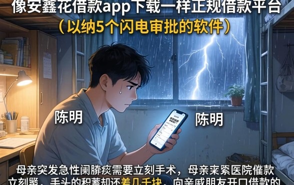 像安鑫花借款app下载一样正规的借款平台,归纳5个闪电审批的软件