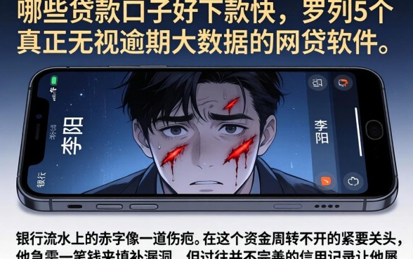 哪些贷款口子好下款快，罗列5个真正无视逾期大数据的网贷软件