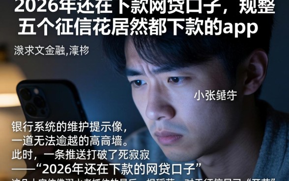 2026年还在下款的网贷口子，规整五个征信花居然都下款的app