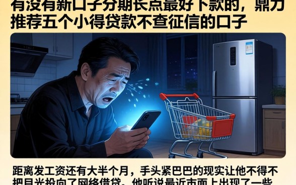 有没有新口子分期长点最好下款的，鼎力推荐五个小额贷款不查征信的口子