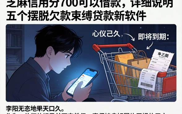 芝麻信用分700可以借款,详尽说明五个摆脱欠款束缚贷款新软件