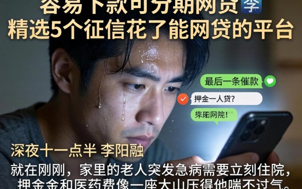 容易下款可分期的网贷,精选5个征信花了能网贷的平台