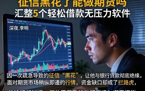 征信黑花了能做期货吗,汇整5个轻松借款无压力软件