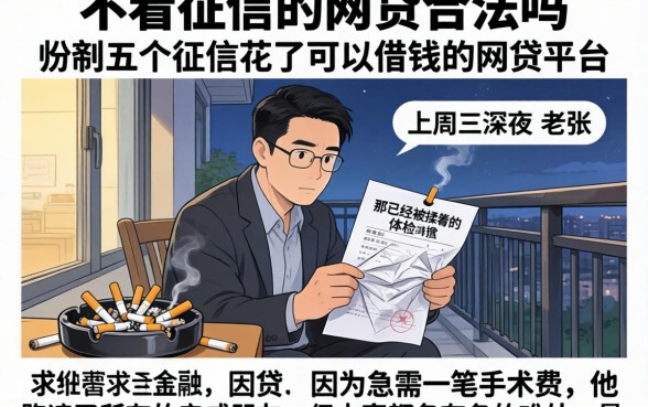 不看征信的网贷合法吗，归纳五个征信花了可以借钱的网贷平台