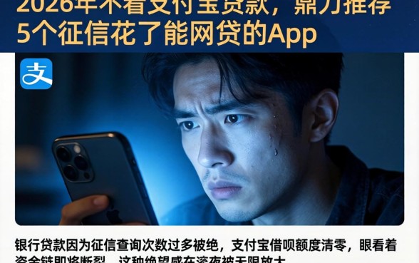 2026年不看支付宝贷款,鼎力推荐5个征信花了能网贷的app