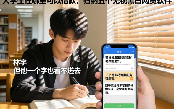 大学生在哪里可以借款，归纳五个无视黑白的网贷软件