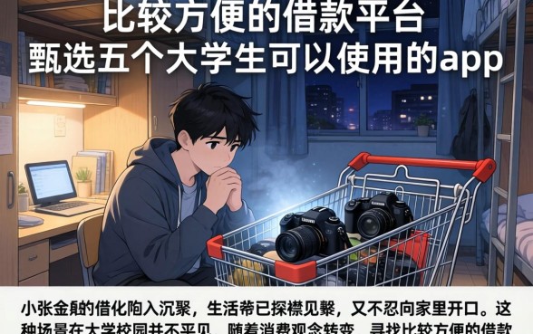 比较方便的借款平台,甄选五个大学生可以使用的app
