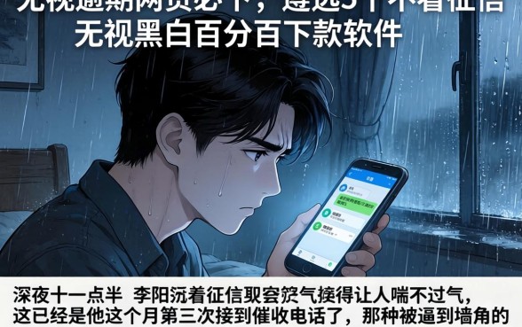 无视逾期的网贷必下,遴选5个不看征信无视黑白百分百下款软件