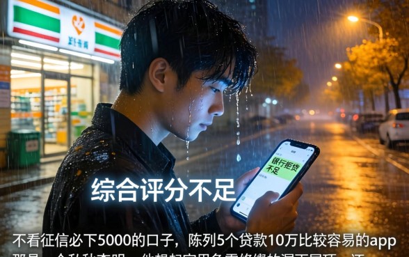 不看征信必下5000的口子,陈列5个贷款10万比较容易的app