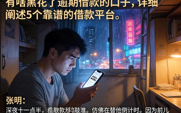 有啥黑花了逾期借款的口子，详细阐述5个靠谱的借款平台