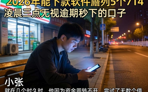 2026年能下款的软件，胪列5个714无视逾期秒下的口子