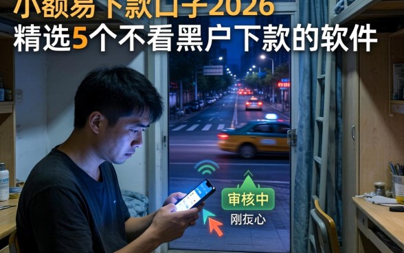 小额易下款的口子2026，精选5个不看黑户下款的软件