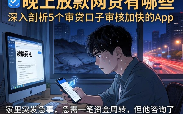 晚上放款的网贷有哪些，深入剖析5个审贷口子审核加快的app