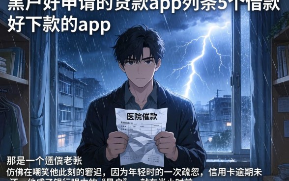 黑户好申请的贷款app,条列5个借款好下款的app