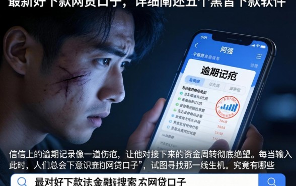 最新好下款的网贷口子，详细阐述五个黑户下款软件