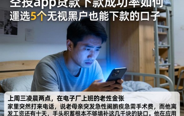 空投app贷款下款成功率如何，遴选5个无视黑户也能下款的口子