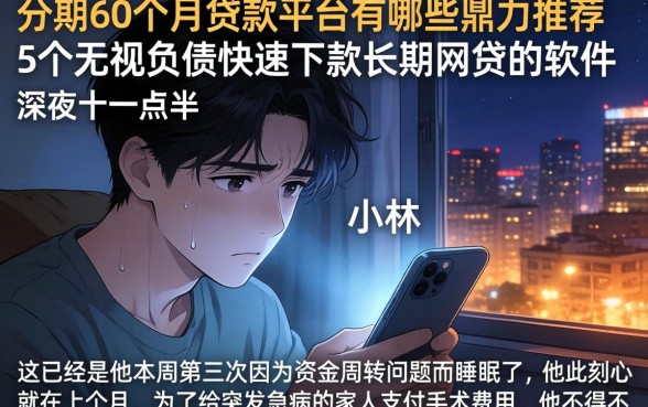 分期60个月的贷款平台有哪些，鼎力推荐5个无视负债快速下款长期网贷的软件